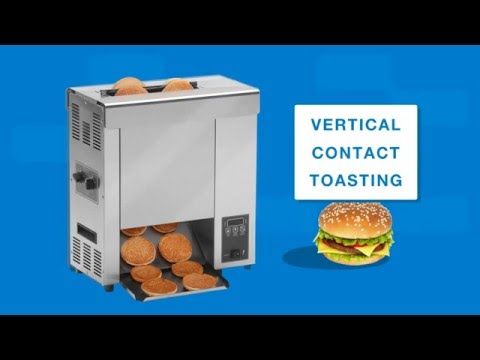 ANTUNES Vertical Contact Toaster (25 sec toast time) Kitchen